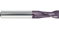 Gühring Endefræser 19988 8,0mm 2 Skærs Cylindrisk Fuld Hårdmetal e8 Fire