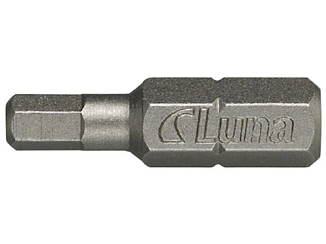 Luna Unbrako Bits 5x25mm 1/4