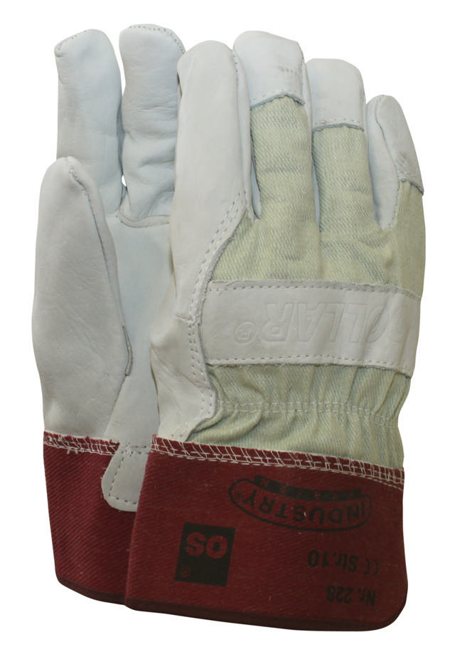 OS Arbejdshandske DOLLAR rød