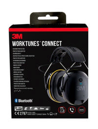 3M høreværn WorkTunes Connect med Bluetooth teknologi, 90543EC1 (94-105 dB)