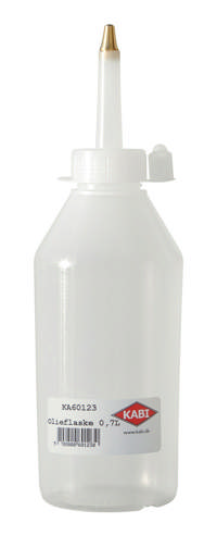 Kabi olieflaske 0,7L Med messing spids