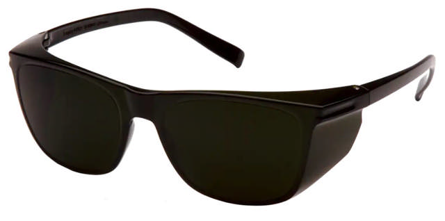 Pyramex Legacy beskyttelsesbrille grøn IR 5 linse