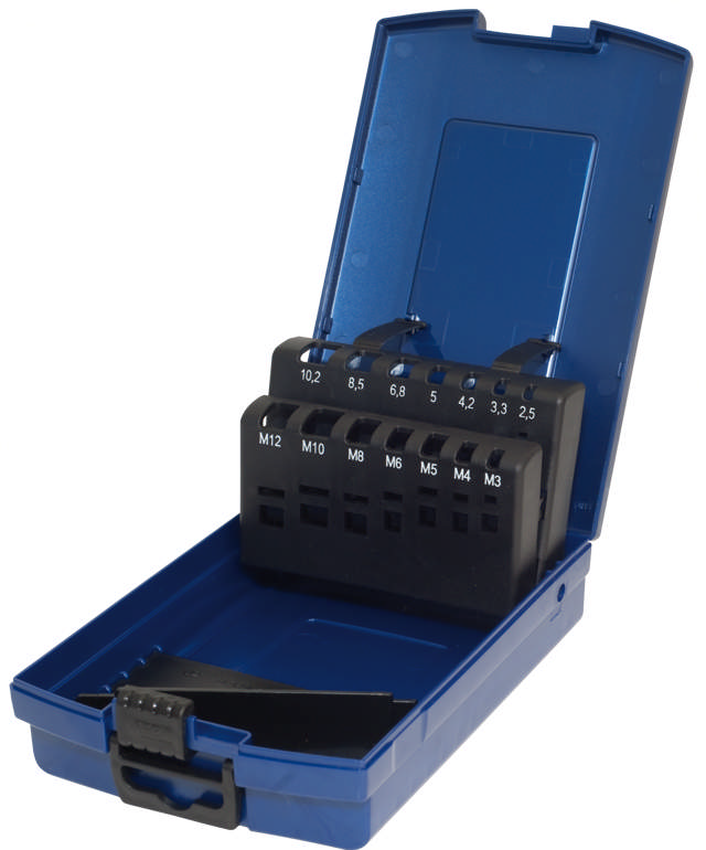 Gertus tom kassette plast for maskintappe M3-M12 og Gevindbor