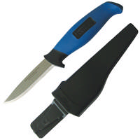 Bato Mora håndværkerkniv rustfri med skede